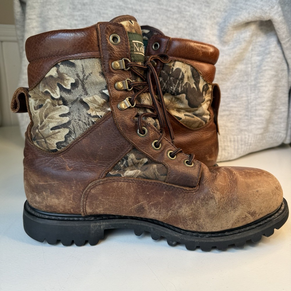 Northlake Gore-Tex Men's 13 W Wide Thinsulate Camo Camouflage Hunting Boots